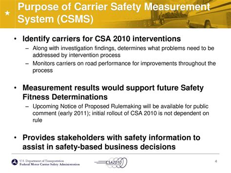 392.2 lv|Carrier Safety Measurement System (CSMS) Violation Severity .